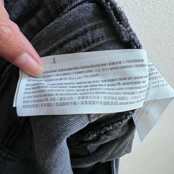 Abercrombie & Fitch Dark Blue Flare Jeans - Picture 10 of 10